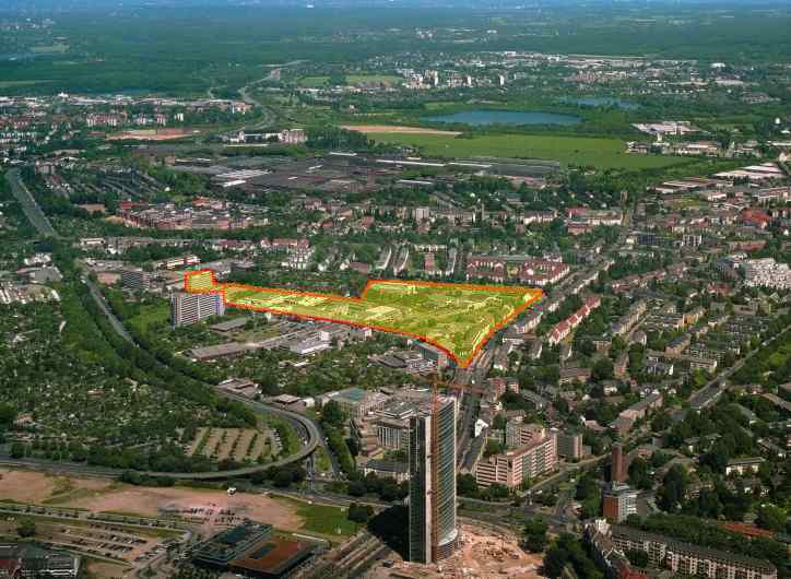 Luftbild M&ouml;rsenbroich heute